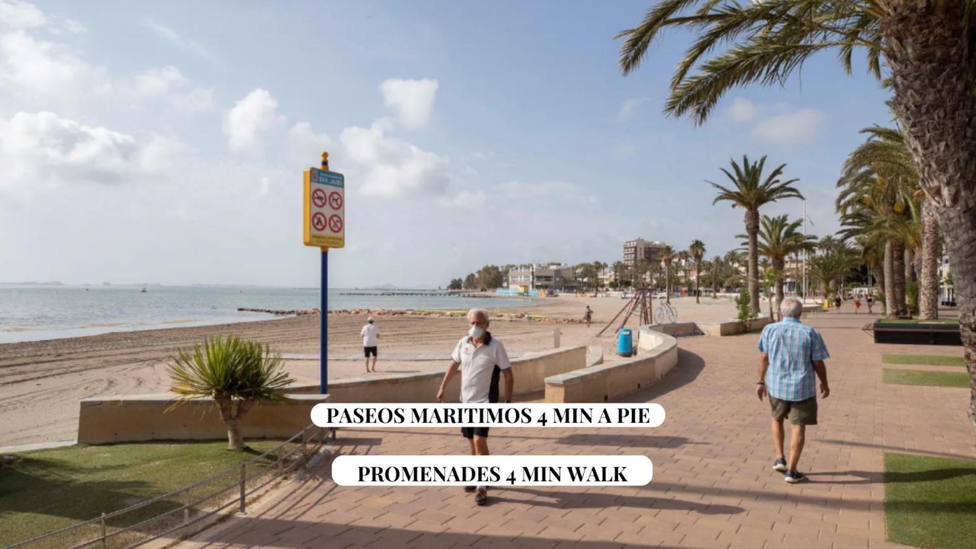 Dúplex Completo La Manga dos playas Exterior foto